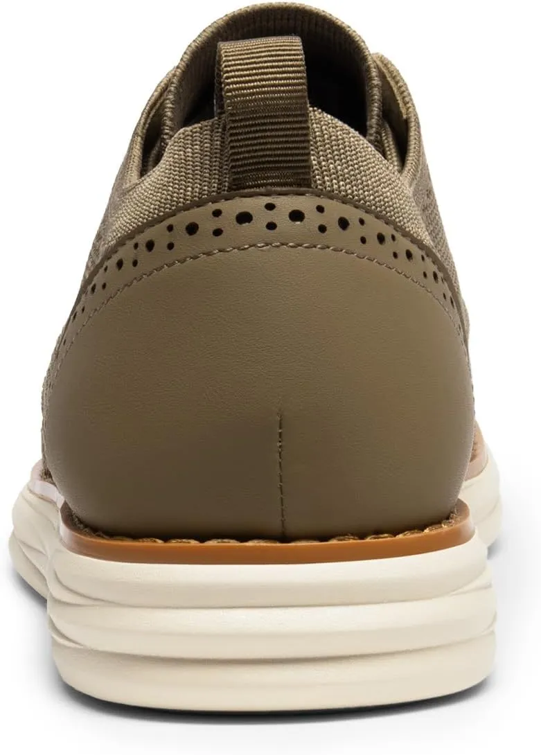 Bruno Marc Men's KnitFlex SmartCraft Mesh Oxfords Sneakers Casual Dress Lace-Up Lightweight Walking Shoes