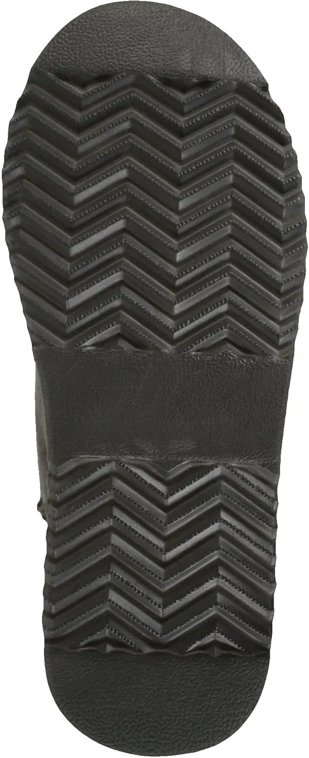 Bushga Ladies Genuine Sheepskin Mid Calf Short Boot (Black, Chocolate Brown, Grey, Chestnut, Purple)