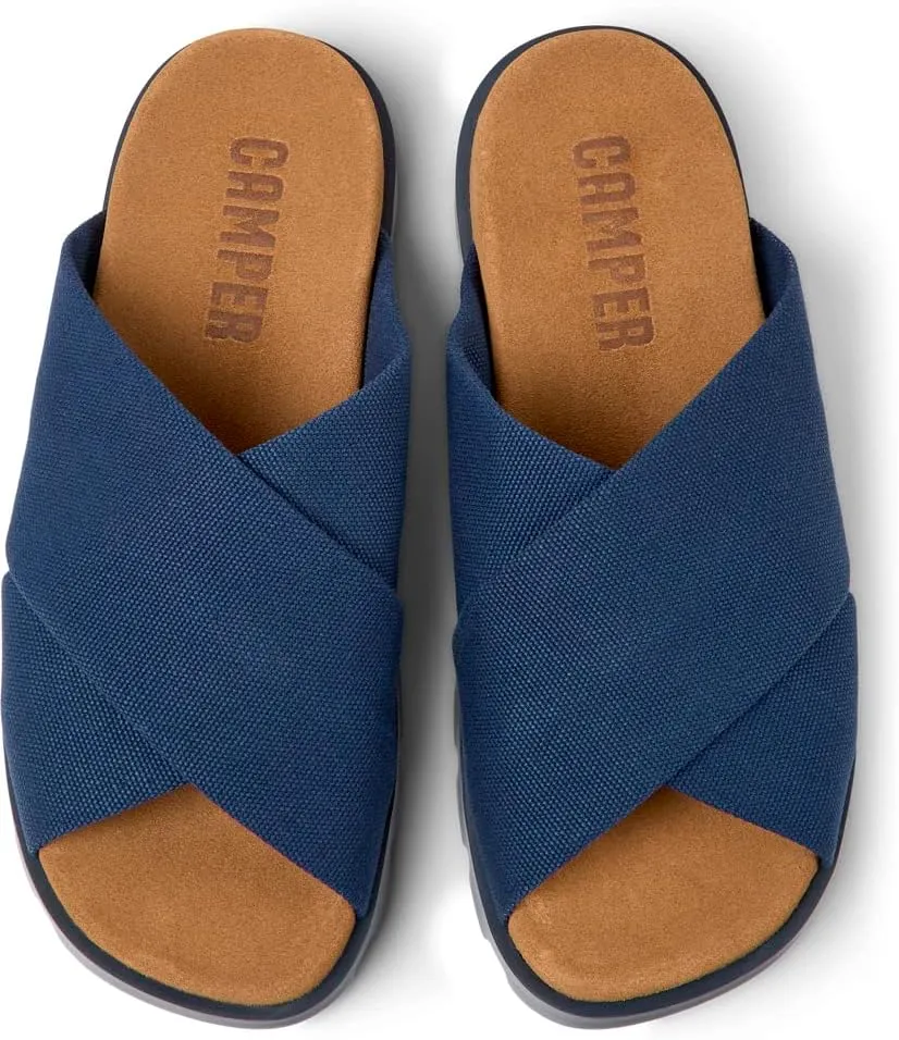 Camper Men's Slide Flat Sandal