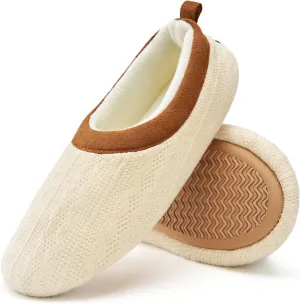 Chantomoo Womens Slippers Soft Sole Indoor Memory Foam Loafer Slippers