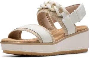 Clarks Women's Wrenly Eve Wedge Sandals