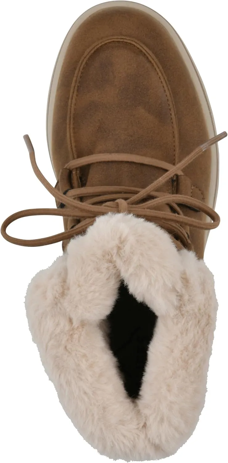 CLIFFS BY WHITE MOUNTAIN Women's Harrison Cushioned Lace-Up Ankle Bootie