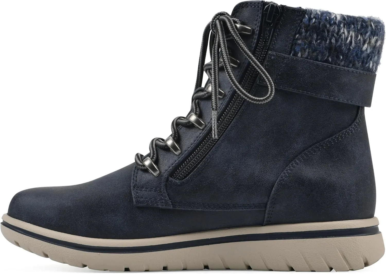 CLIFFS BY WHITE MOUNTAIN Women's Hearten Cushioned City Hiker Ankle Bootie