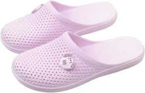 Clogs Slipper Slides Women Shoes Soft Sole Non-Slip Hole Slide Flat