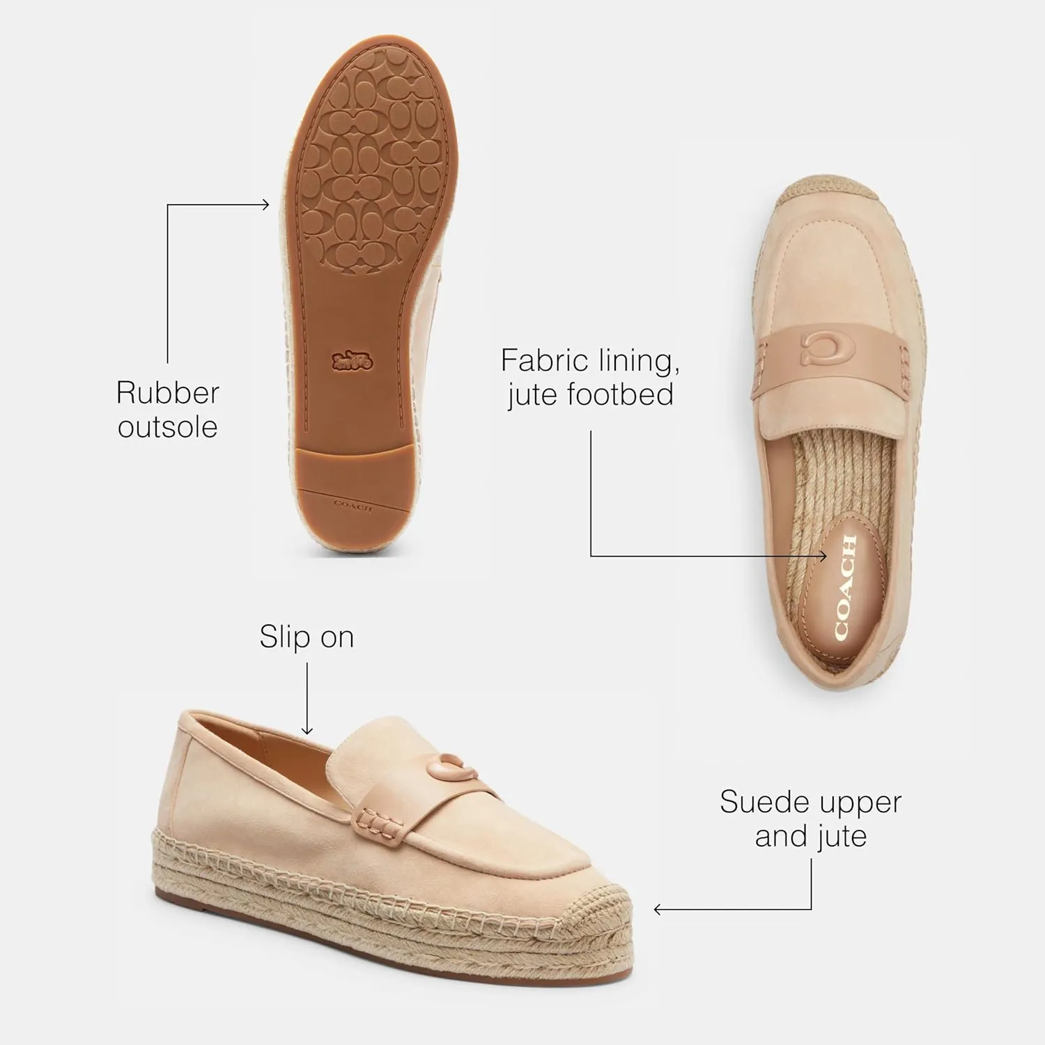 Coach Women's Camilla Espadrille Loafer