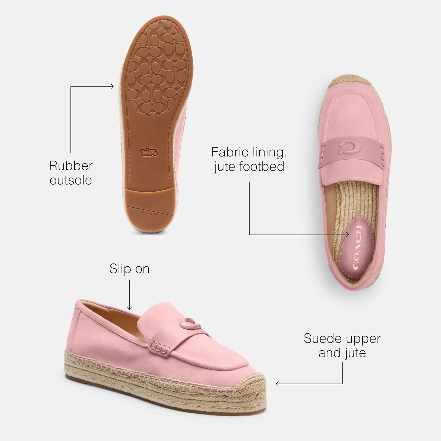 Coach Women's Camilla Espadrille Loafer