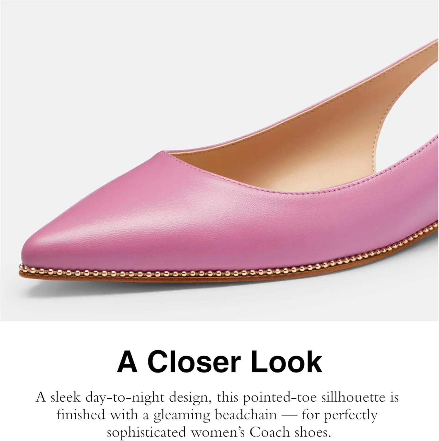 Coach Women's Claire Skimmer Ballet Flat