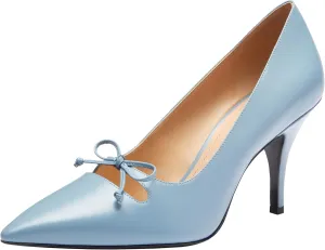 Coach Women's Runway Pump Ballet Flat, Charcoal/Black, 7