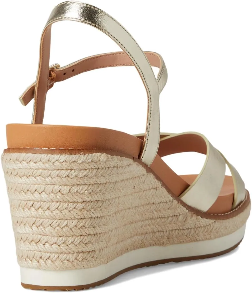 Cole Haan Women's Cloudfeel Silvee Espadrille Wedges 75mm Heeled Sandal