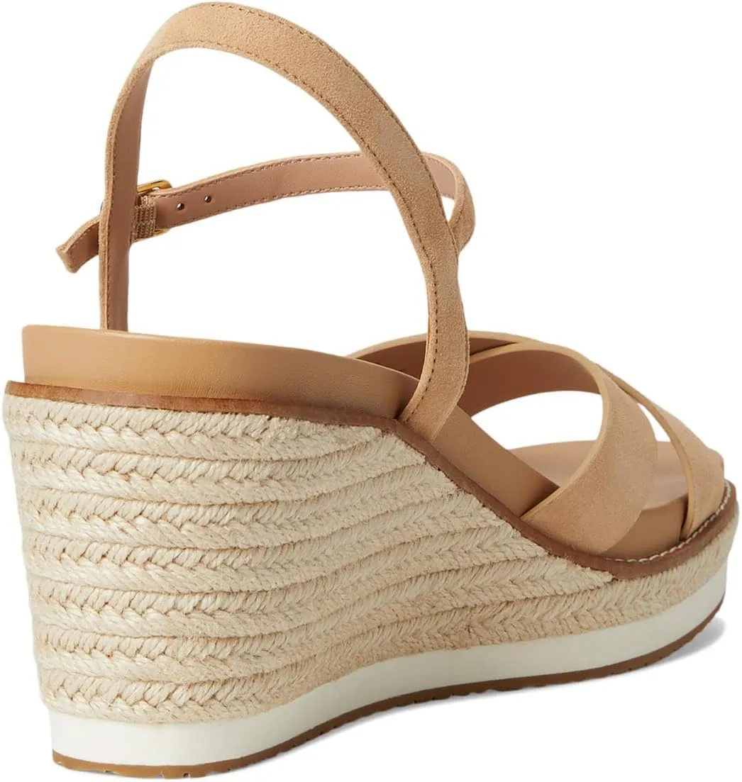 Cole Haan Women's Cloudfeel Silvee Espadrille Wedges Sandal