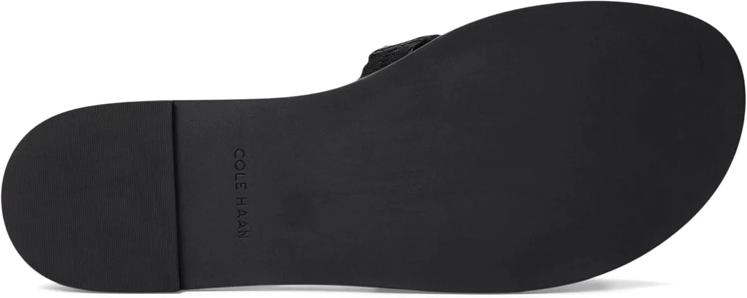 Cole Haan Women's Flynn Slotted Slides Flat Sandal