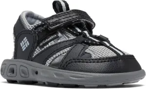 Columbia Youth Toddler Techsun Wave Sandal, Black/Steam, 6