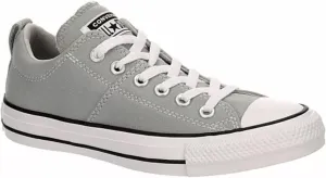 Converse Unisex Chuck Taylor All Star MidHigh Lace Up Style Sneaker - Madison Ox - Ash Stone/White/Black 10