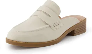 CUSHIONAIRE Women's Prescott Slip On Mule  Memory Foam, Wide Widths Available