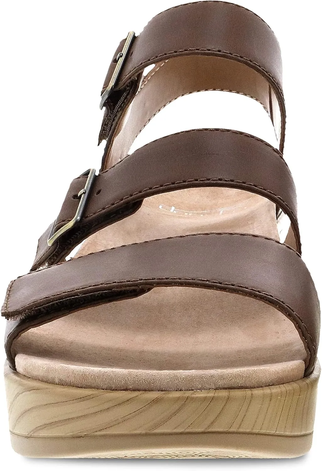 Dansko Malena Fully Adjustable Sandal for Women – Comfortable Platform Shoes with Arch Support – Versatile Casual to Dressy Footwear – Lightweight Rubber Outsole