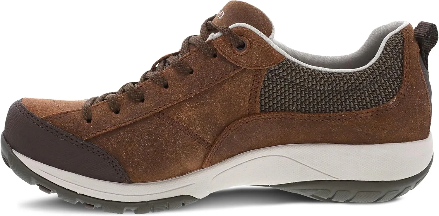 Dansko Paisley Waterproof Outdoor Sneakers for Women-Comfortable,Breathable Walking Shoes with Arch Support-Stain Resistant Sneakers with Slip-Resistant Rubber Outsole