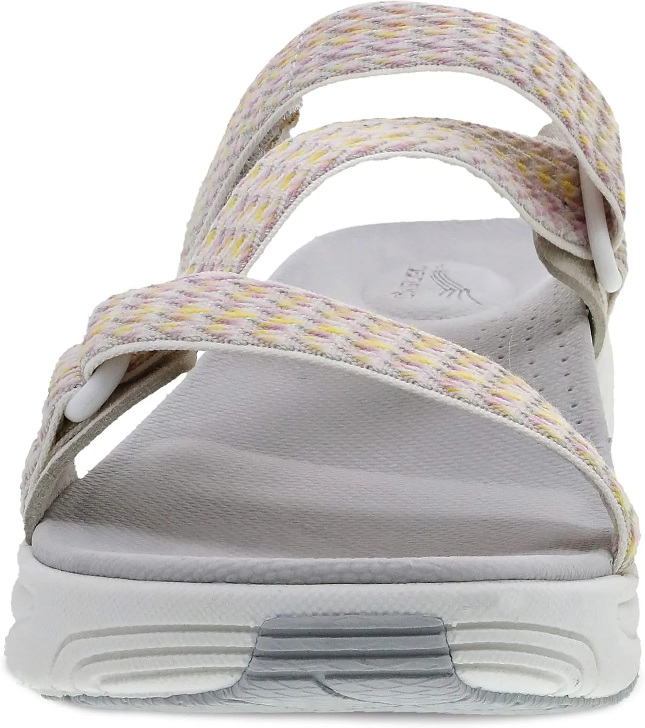 Dansko Rosette Slip-On Sport Sandal for Women - Lightweight EVA Midsole and Rubber Outsole - Natural Arch Technology for Added Support - Hook and Loop Closure