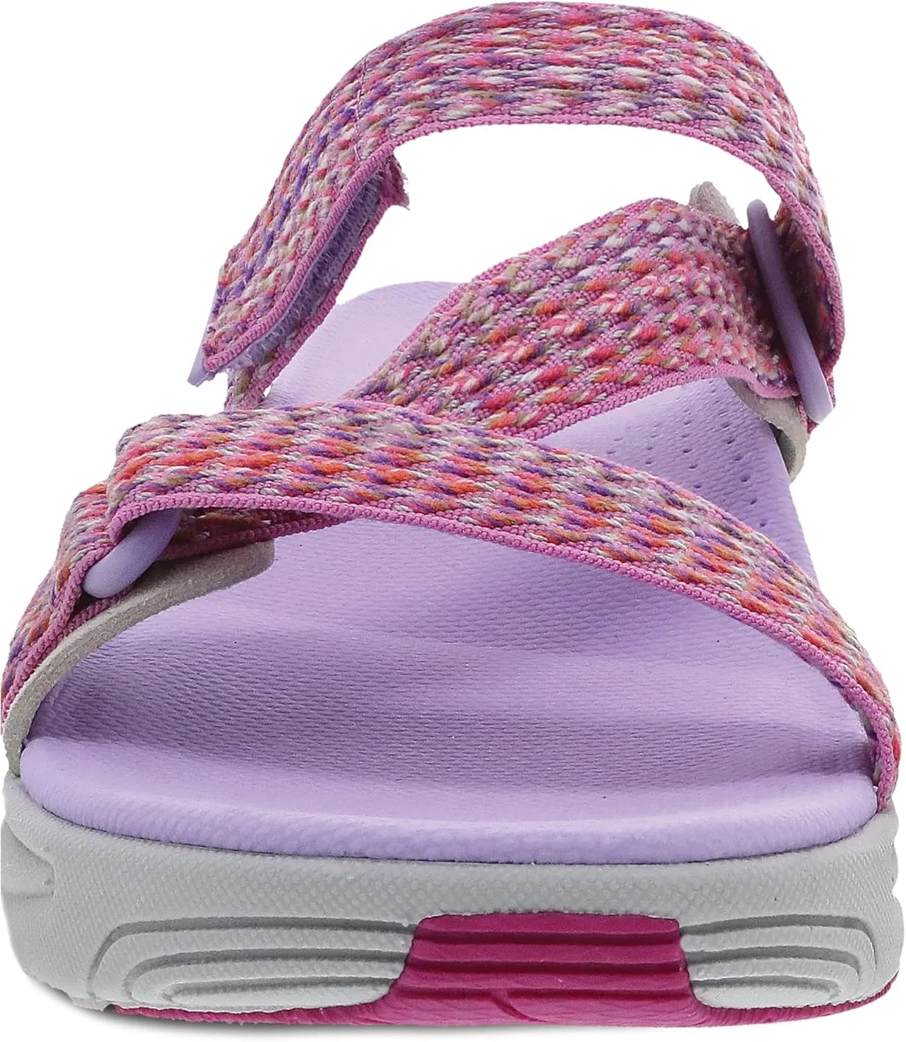 Dansko Rosette Slip-On Sport Sandal for Women - Lightweight EVA Midsole and Rubber Outsole - Natural Arch Technology for Added Support - Hook and Loop Closure