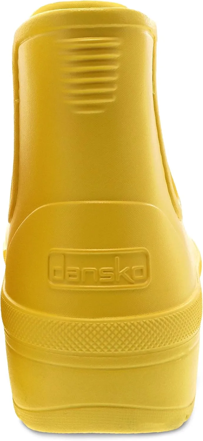 Dansko Women's Karmel Rain Boot - Comfort, Arch Support, Waterproof, Lightweight, Green, Ankle-High, Round Toe, 3.5-4.2