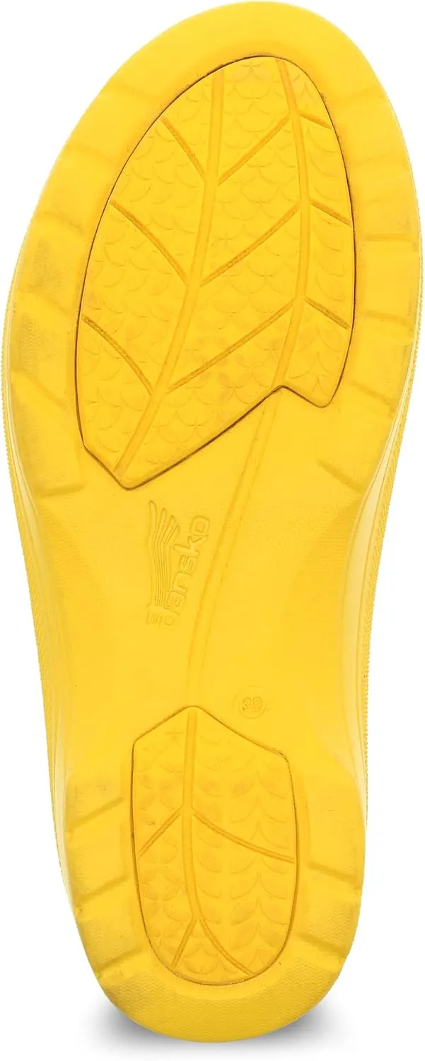Dansko Women's Karmel Rain Boot - Comfort, Arch Support, Waterproof, Lightweight, Green, Ankle-High, Round Toe, 3.5-4.2