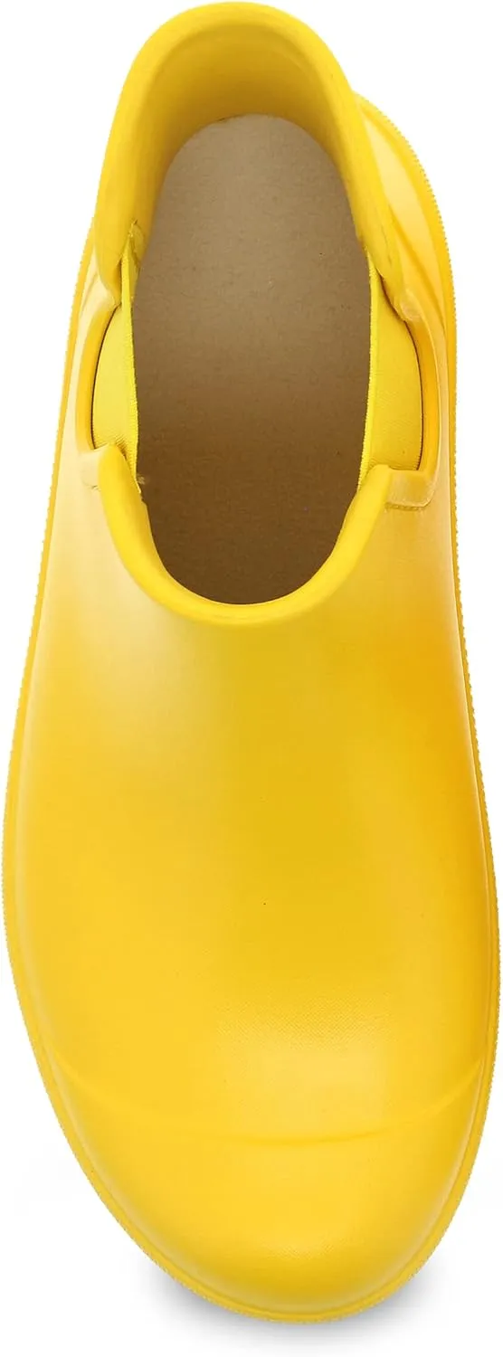 Dansko Women's Karmel Rain Boot - Comfort, Arch Support, Waterproof, Lightweight, Green, Ankle-High, Round Toe, 3.5-4.2