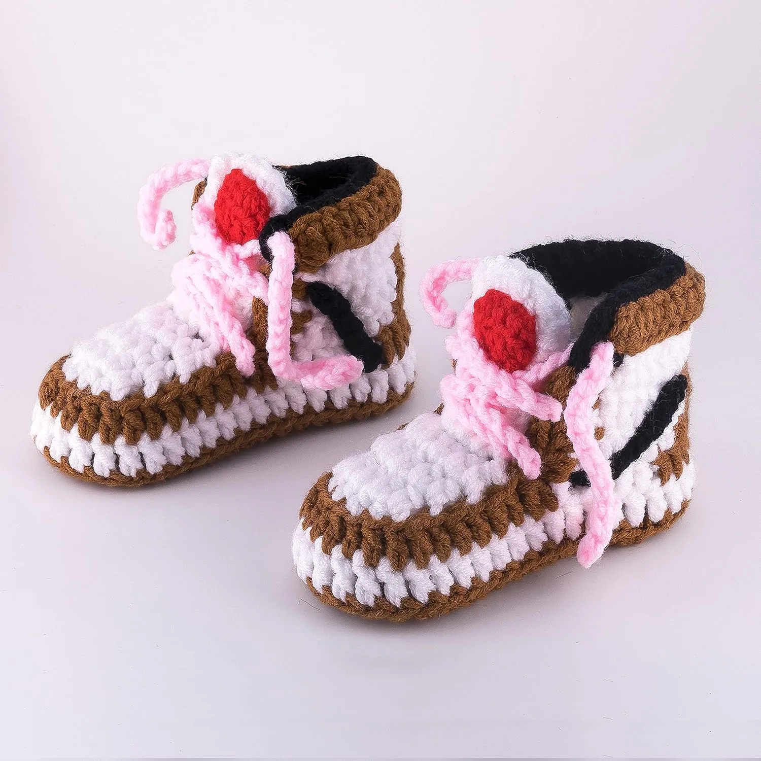 Diaper Book Club Baby Sneakers Crochet Hypebeast Shoes for Toddler Sneakerheads, Soft Booties for Boys & Girls, Designer Kids Fashion, Breathable & Comfortable Children's Kicks