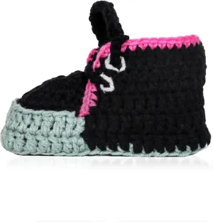 Diaper Book Club Baby Sneakers Crochet Hypebeast Shoes for Toddler Sneakerheads, Soft Booties for Boys & Girls, Designer Kids Fashion, Breathable & Comfortable Children's Kicks