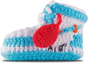 Diaper Book Club Baby Sneakers Crochet Hypebeast Shoes for Toddler Sneakerheads, Soft Booties for Boys & Girls, Designer Kids Fashion, Breathable & Comfortable Children's Kicks