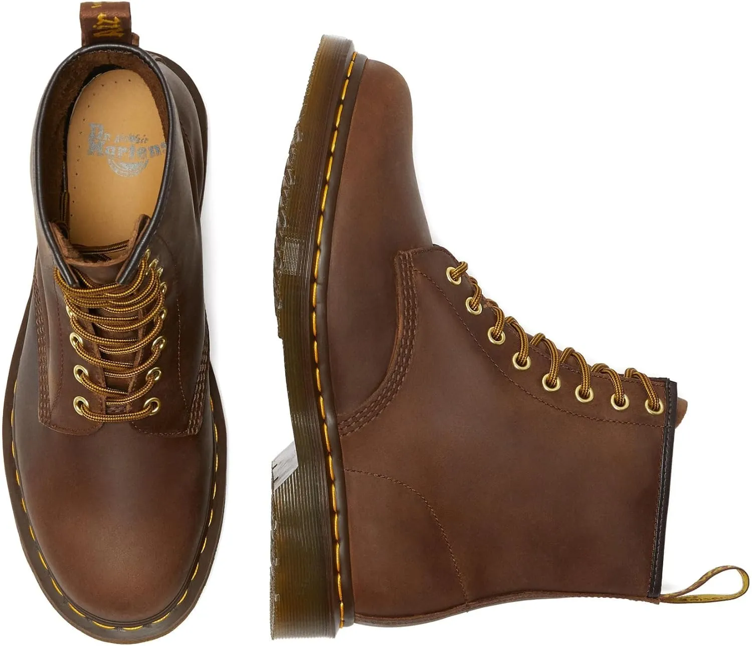 Dr. Martens Women's 1460 Crazy Horse 8 Eye Boot