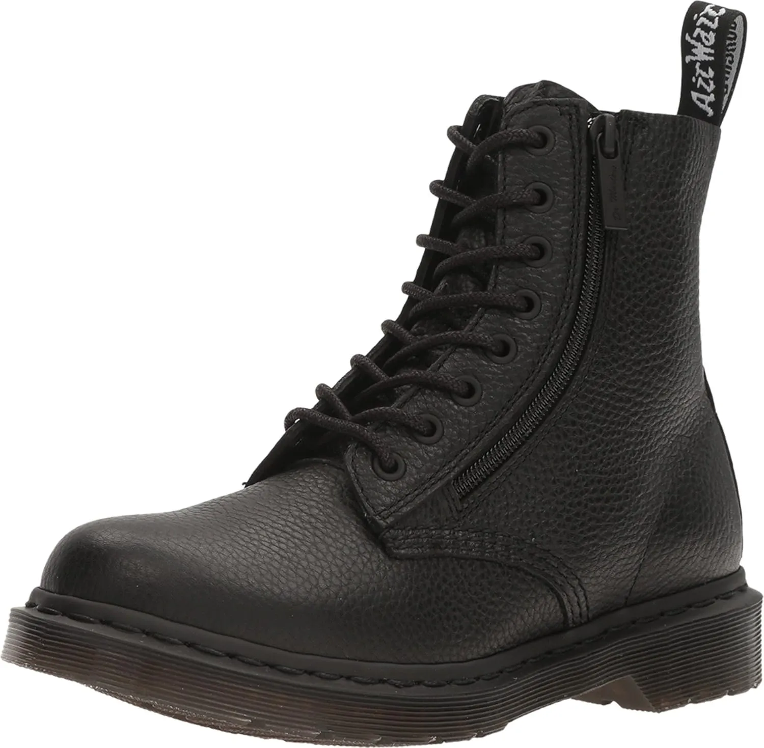 Dr. Martens Women's Pascal with Zip Combat Boot