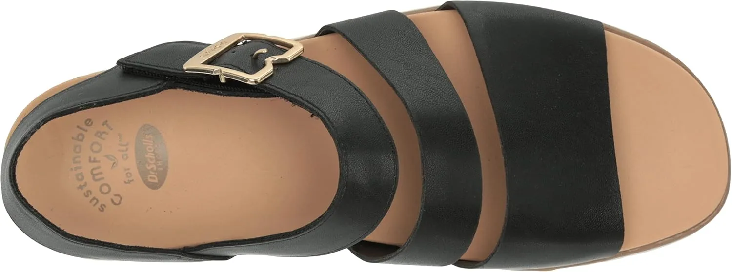 Dr. Scholl's Shoes Women's Island Glow Strappy Flat Sandal