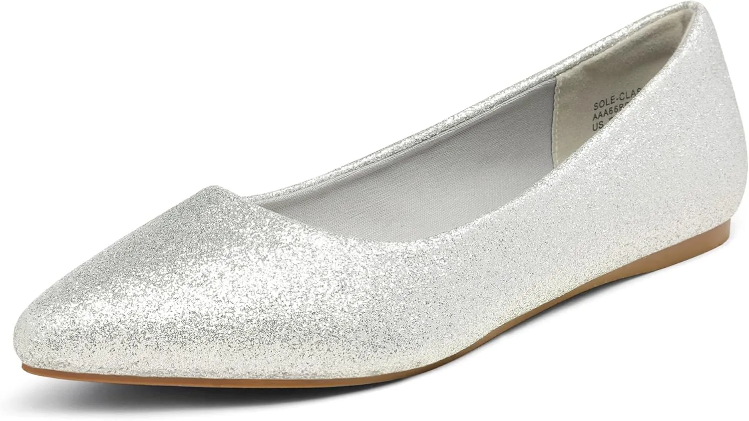DREAM PAIRS Women's Dress Pointed Toe Flats Ballet Comfort Soft Slip On Casual Flat Shoes for Work Office Business