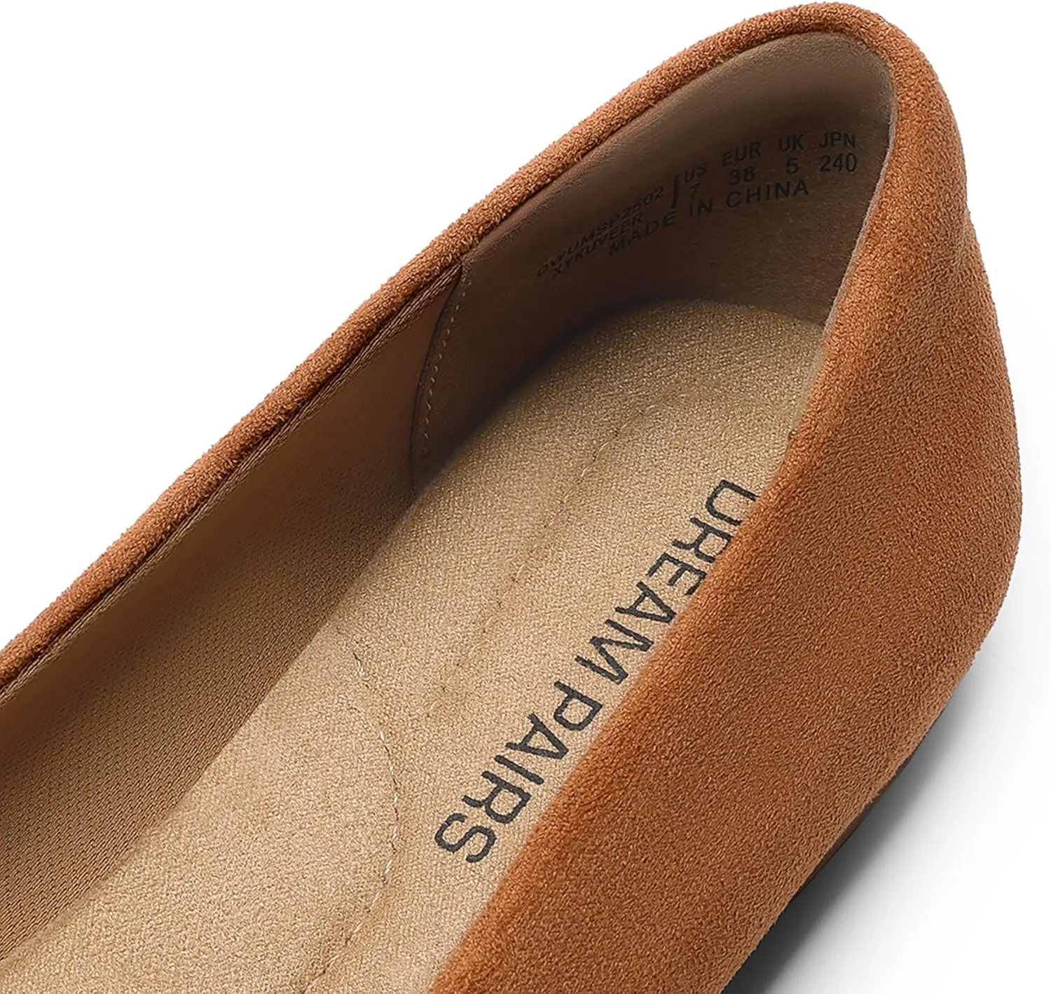 DREAM PAIRS Women's Flats, Pointed Toe Slip-On Dressy Flat Shoes, Comfortable Business Casual Dress Shoes for Office Work
