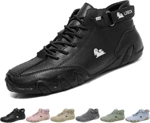 Explorer Waterproof Lightweight Unisex Outdoor Shoes for Hiking Camping & Driving Shoes High Top Chukka Boots Non-Slip Breathable Women&Men Italian Handmade Sports Shoe