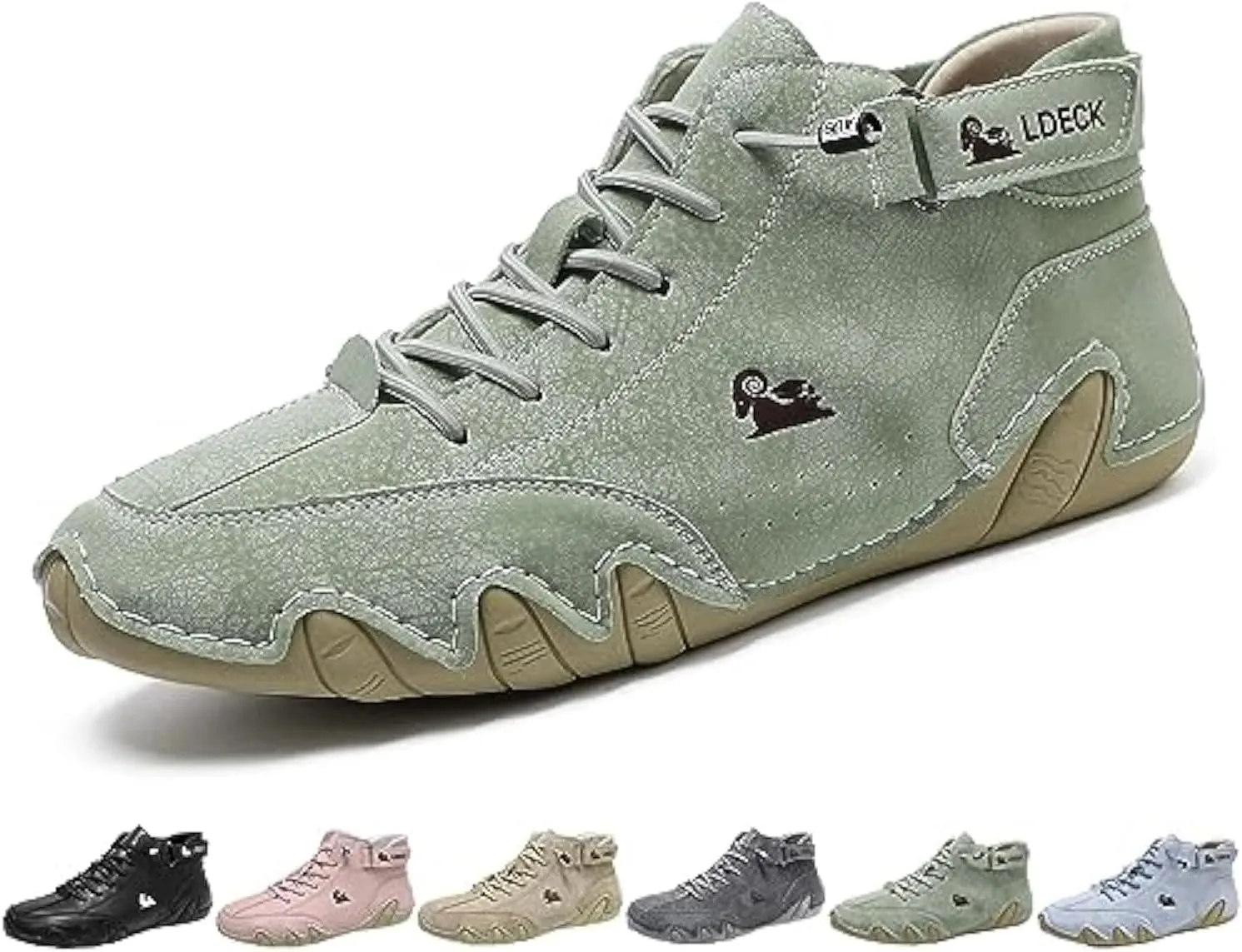 Explorer Waterproof Lightweight Unisex Outdoor Shoes for Hiking Camping & Driving Shoes High Top Chukka Boots Non-Slip Breathable Women&Men Italian Handmade Sports Shoe