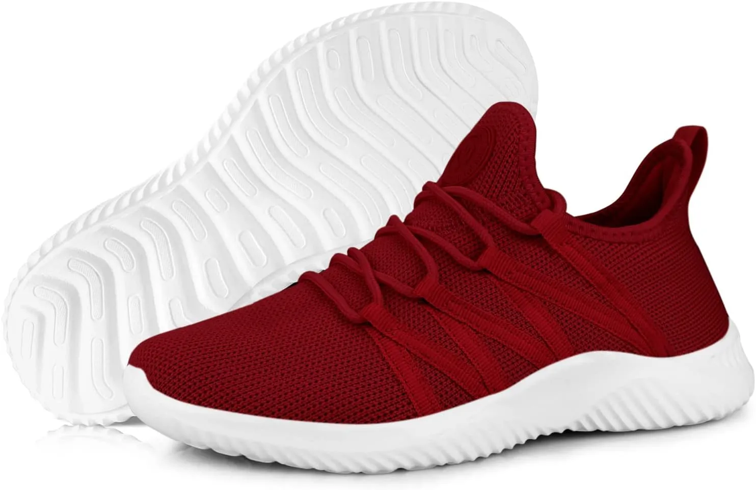 Feethit Womens Slip On Running Shoes Non Slip Walking Shoes Lightweight Gym Workout Shoes Breathable Fashion Sneakers