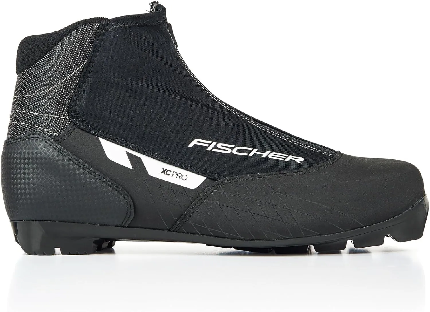Fischer Men's XC Pro Adult Warm Lightweight Durable Comfortable Stable Non Slip Full Lace Skiing Sport Nordic Fitness Ski Boots