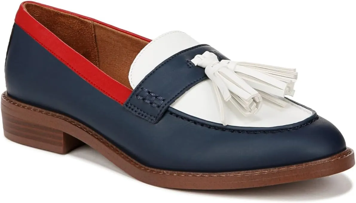 Franco Sarto womens Carolynn Low Slip on Tassel Loafers