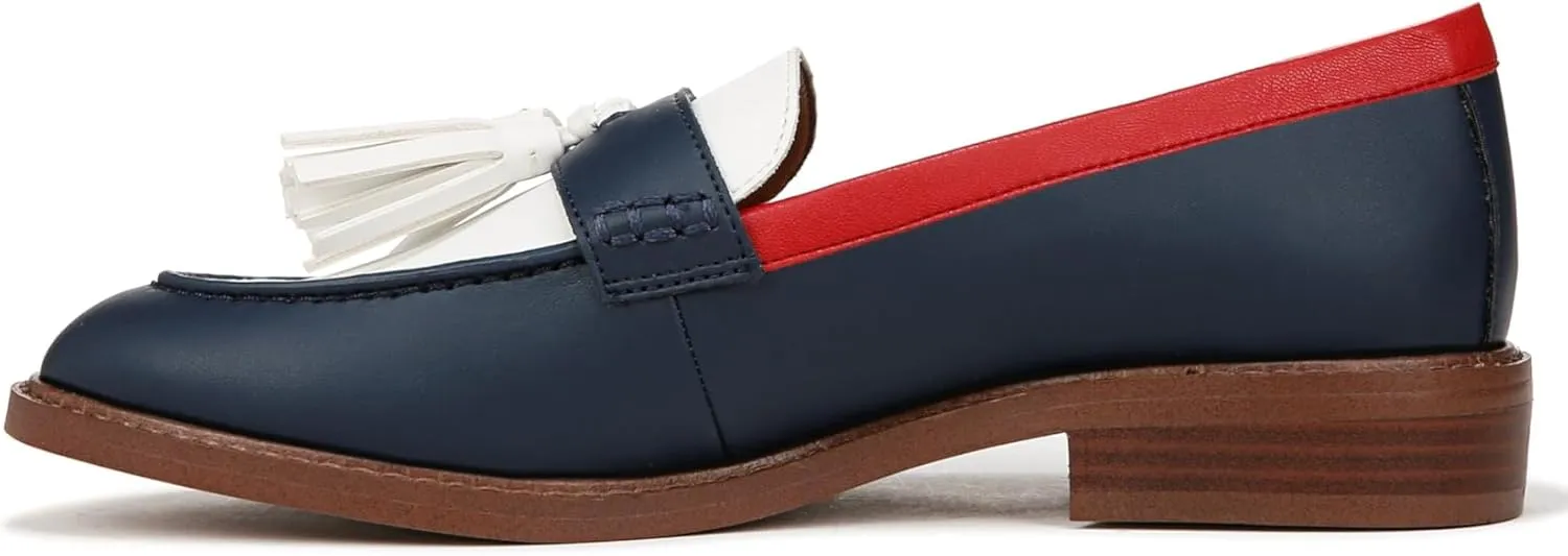 Franco Sarto womens Carolynn Low Slip on Tassel Loafers