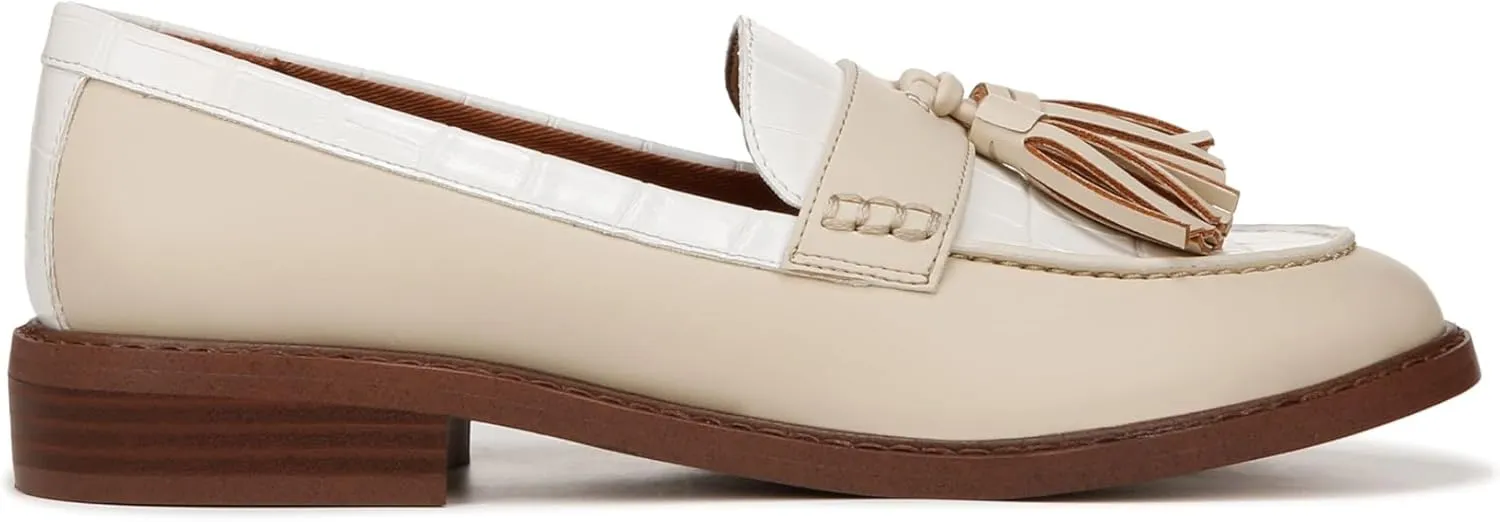 Franco Sarto womens Carolynn Low Slip on Tassel Loafers