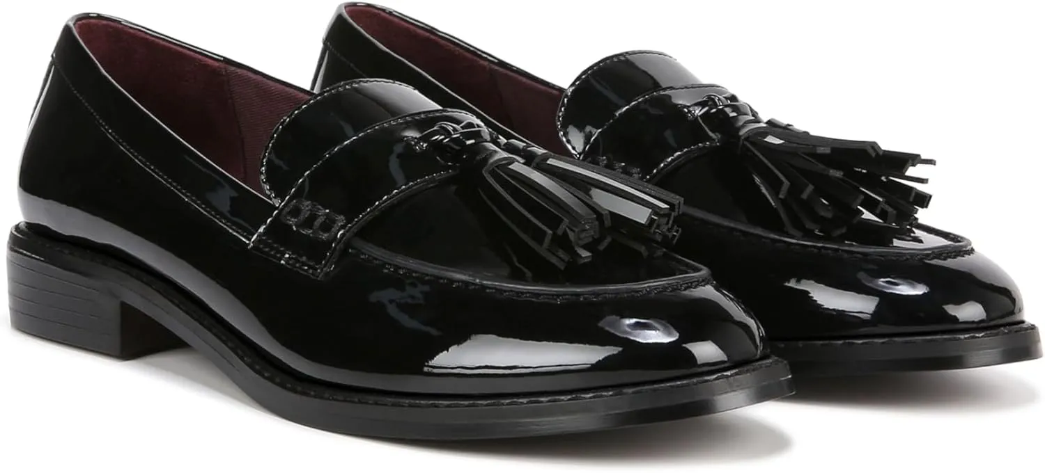 Franco Sarto womens Carolynn Low Slip on Tassel Loafers