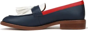 Franco Sarto womens Carolynn Low Slip on Tassel Loafers