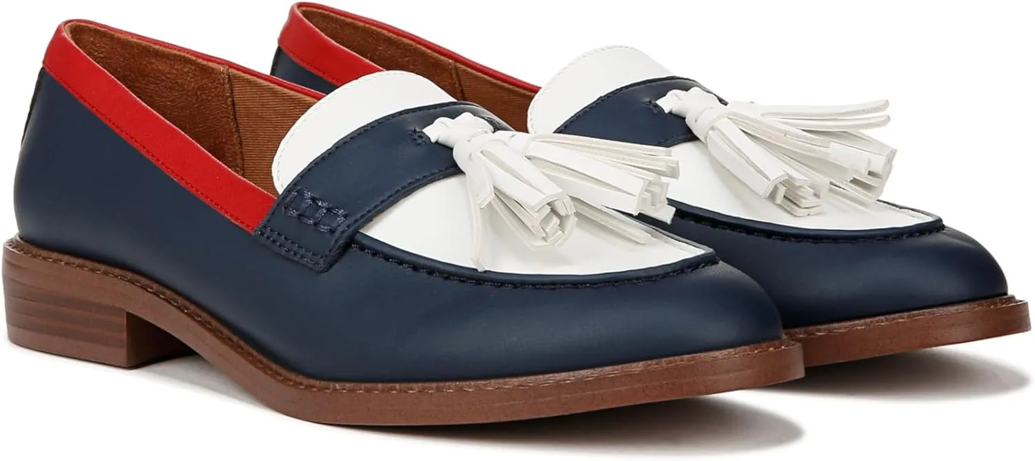 Franco Sarto womens Carolynn Low Slip on Tassel Loafers