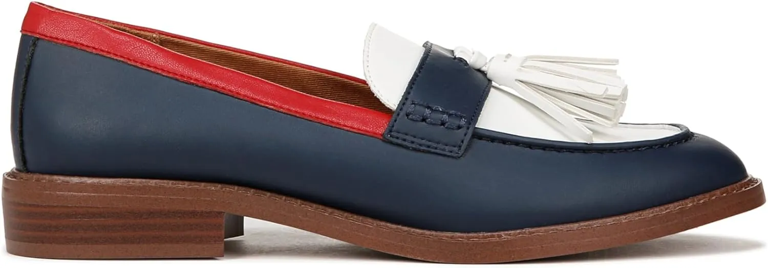 Franco Sarto womens Carolynn Low Slip on Tassel Loafers