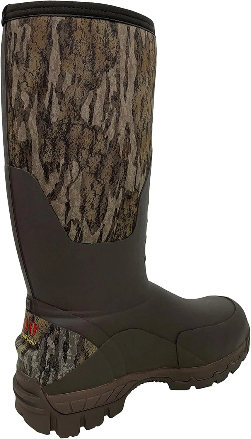 FROGG TOGGS Men's Ridge Buster Waterproof, Insulated Rubber Hunting Boot Neoprene and Thinsulate