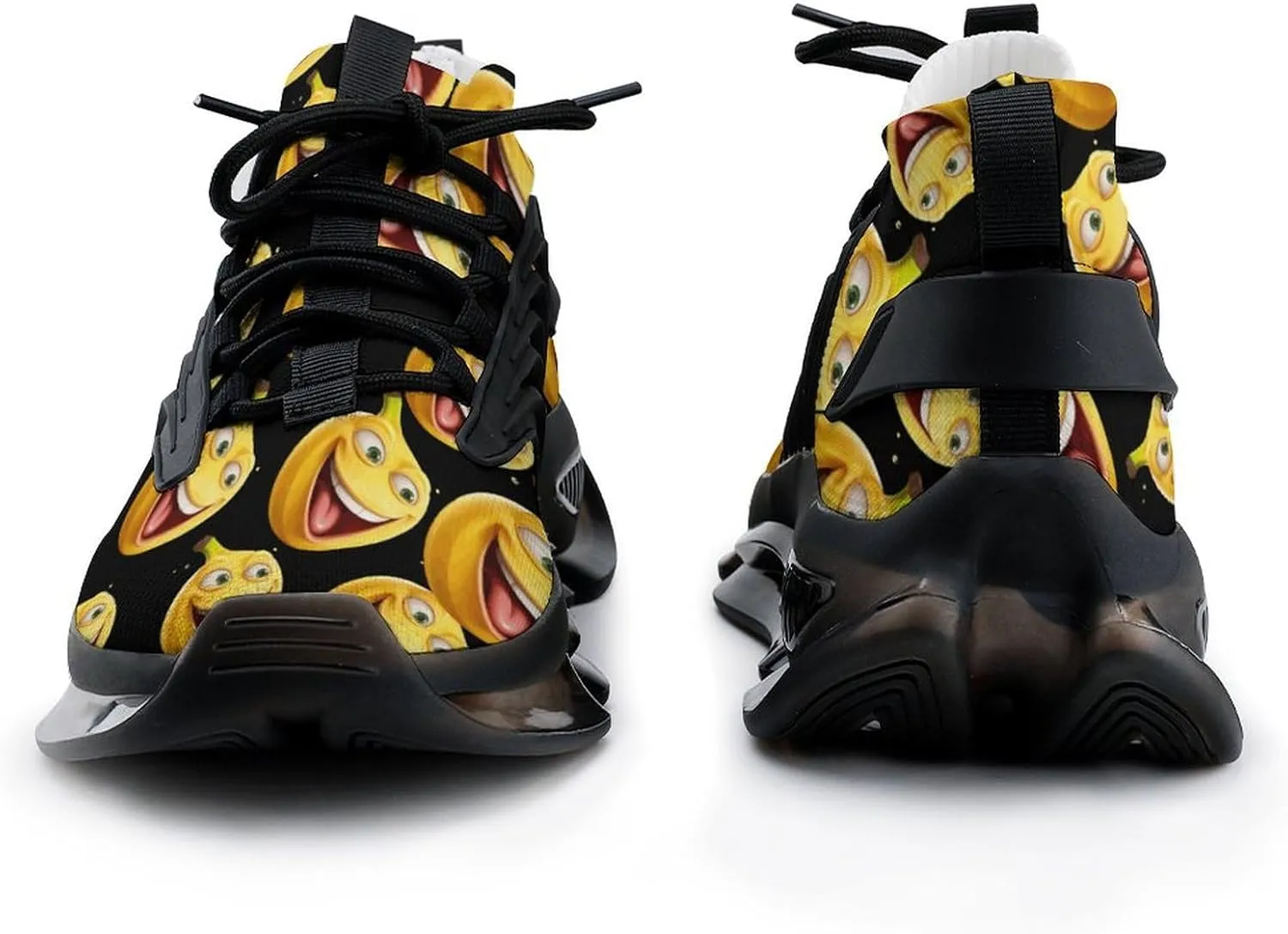 Funny Banana Mens Sneakers Running Shoes Lightweight Athletic Shoes for Jogging Walking Gym