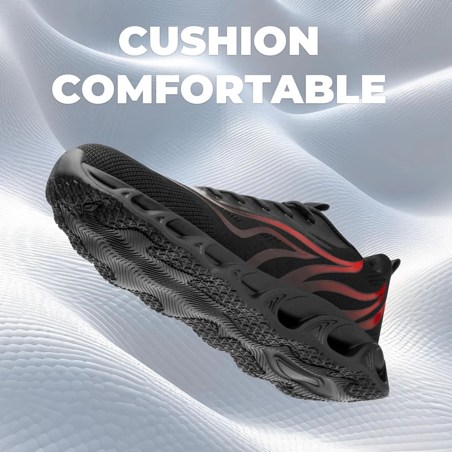 Furuian Steel Toe Shoes for Men Women Lightweight Indestructible Safety Shoes Comfortable Steel Toe Sneakers Puncture Proof Work Shoes