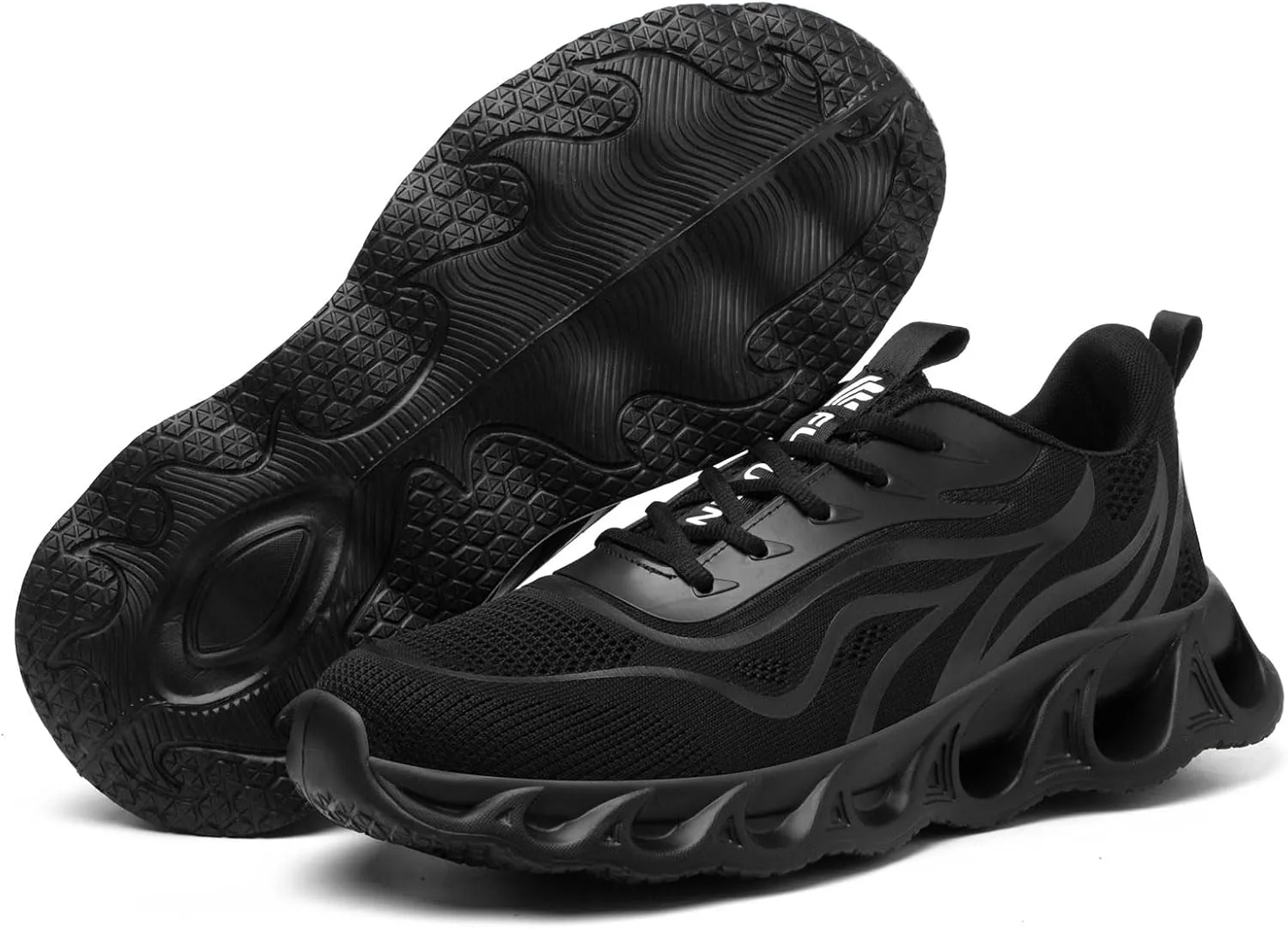 Furuian Steel Toe Shoes for Men Women Lightweight Indestructible Safety Shoes Comfortable Steel Toe Sneakers Puncture Proof Work Shoes