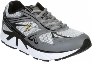 Genesis XPS Men's Athletic Shoe: Grey/Black 12 Wide (2E) Lace