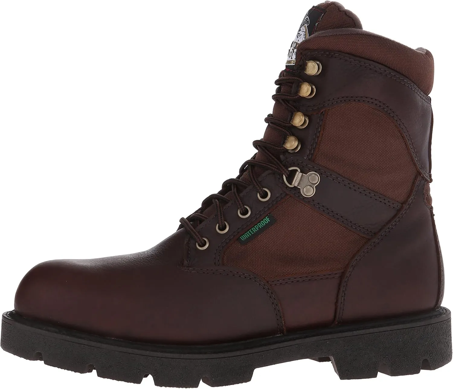 Georgia Boot Men's Homeland 8 Inch Steel Toe Work Shoe